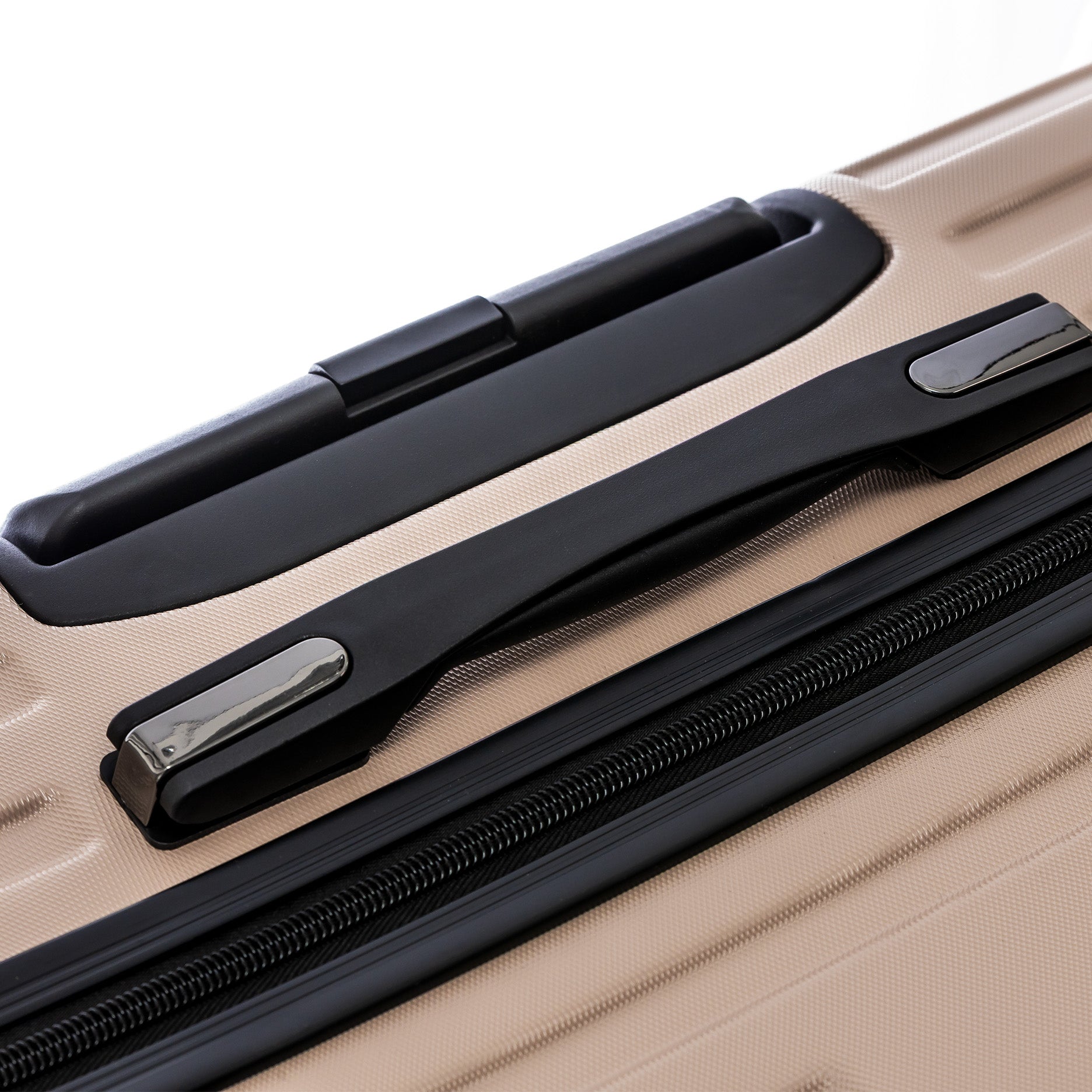 Copenhagen kuffertsæt 3 stk champagne